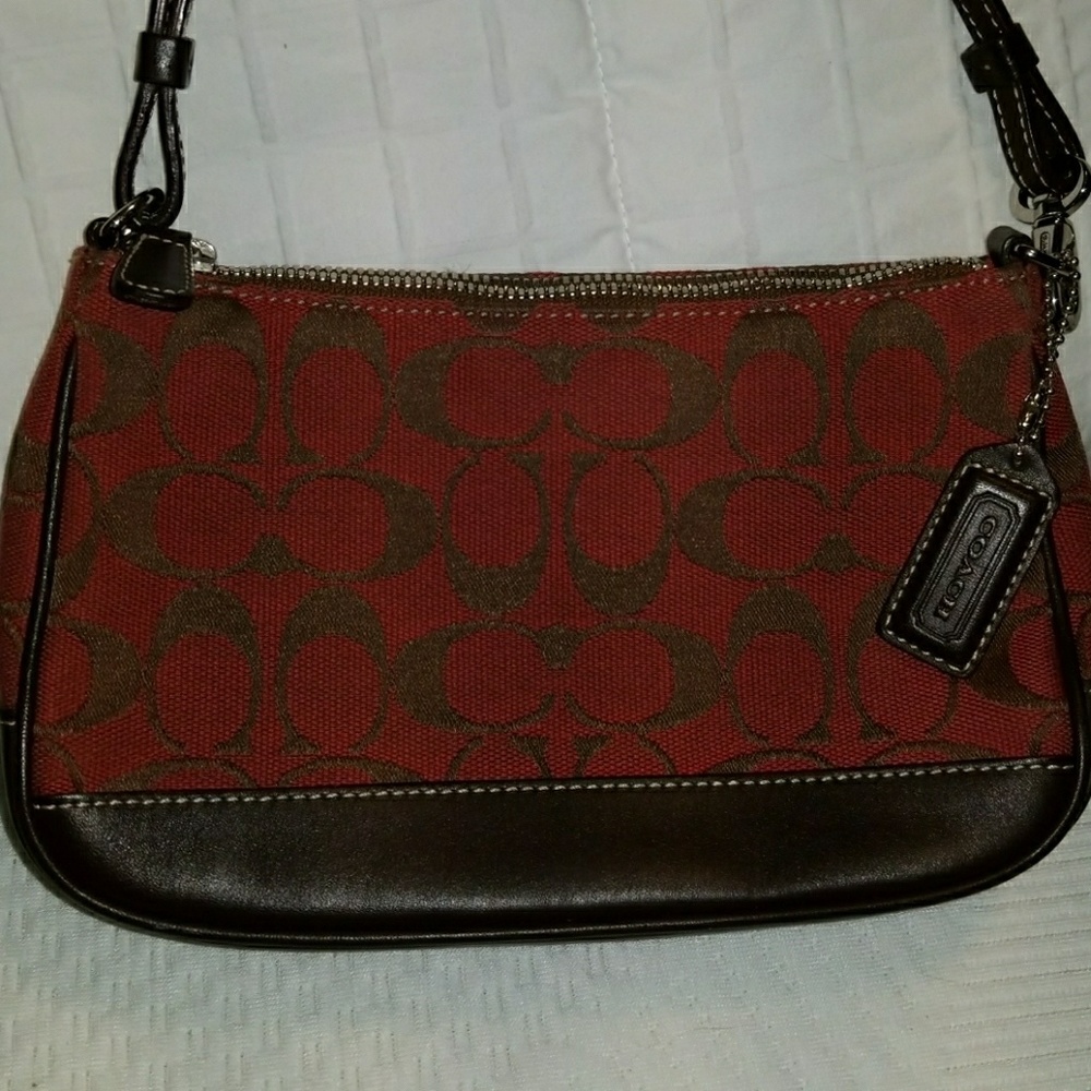 Coach small shoulder purse
